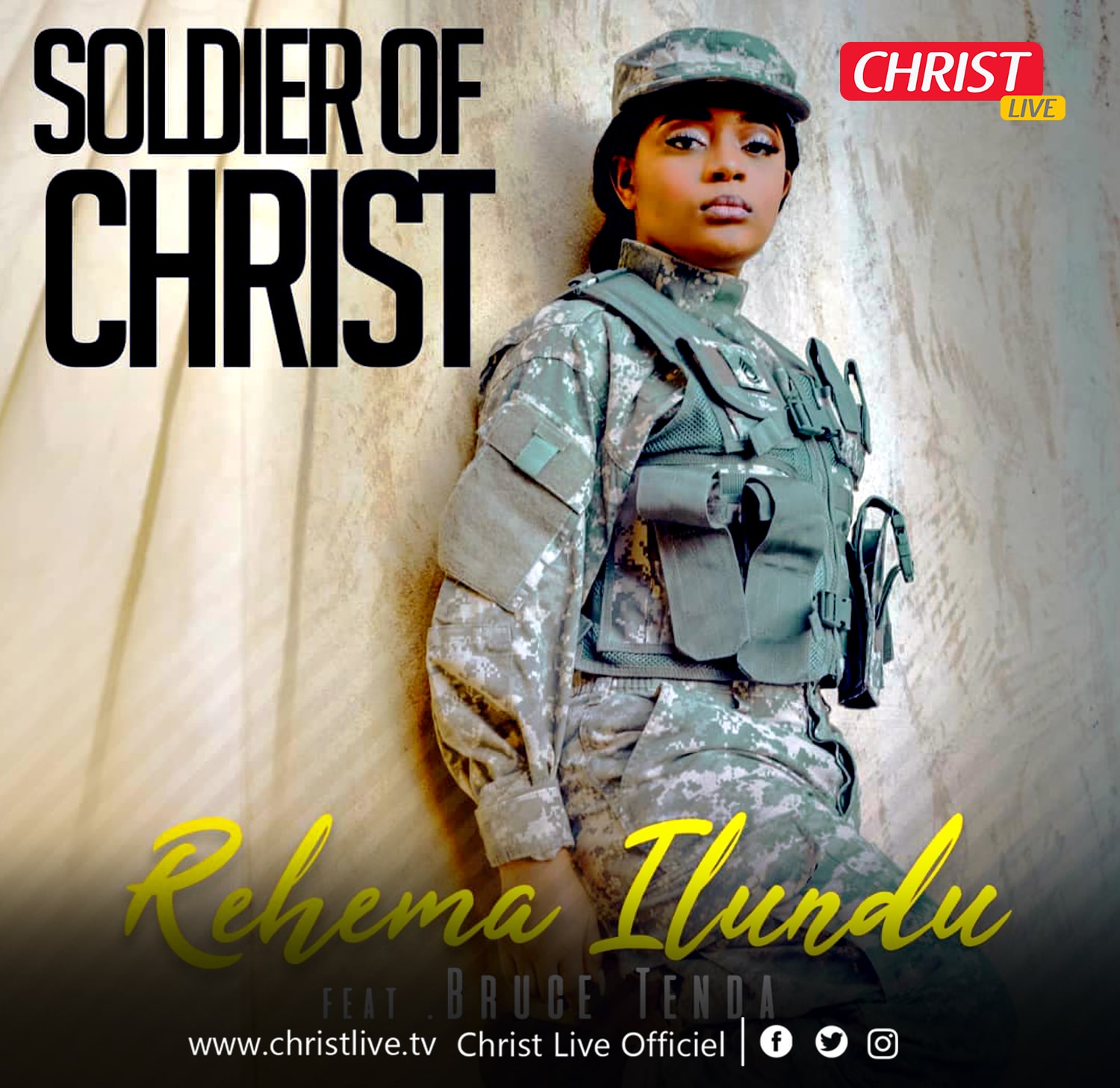 Prêt pour la bataille avec la « Soldier of Christ » Rehema Ilundu.